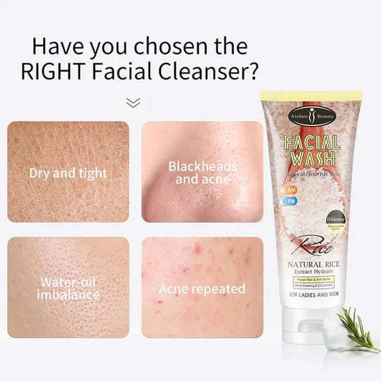 Natural Rice Facial Wash 100ml